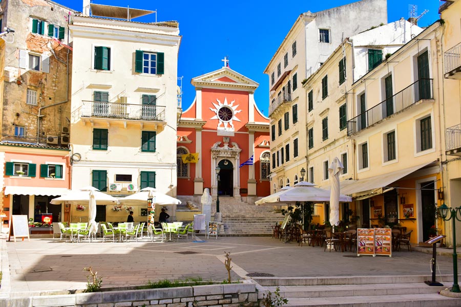 corfu city tour